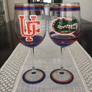 University of Florida Gators 16 oz. Glass Goblets